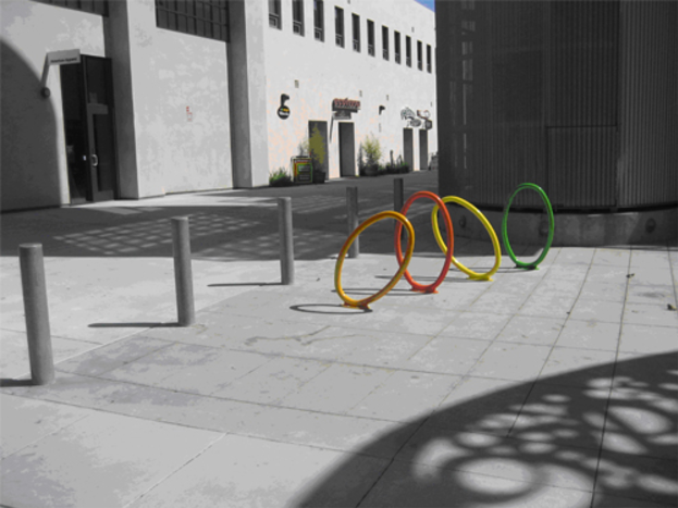 Elliptical Bike Racks